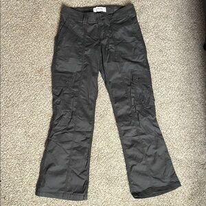 Hollister Gray Cargo Pants